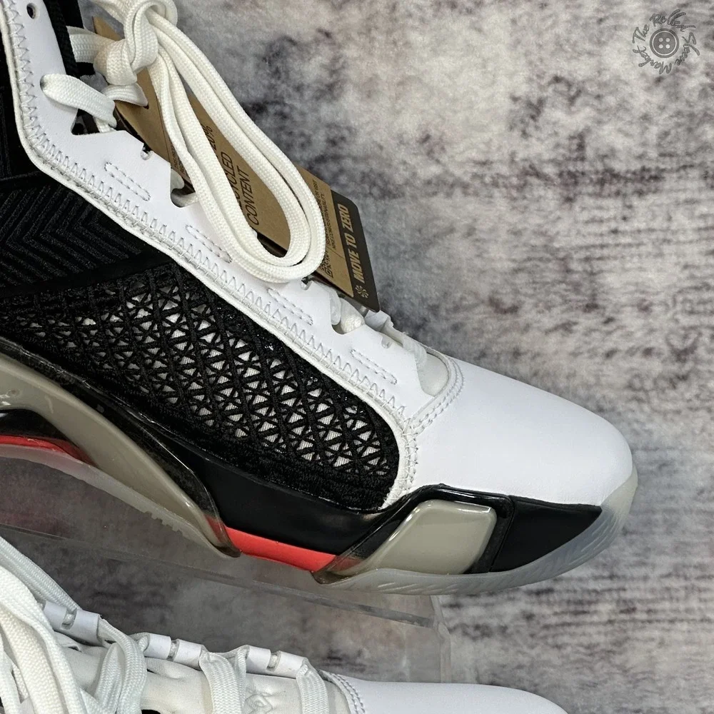 NWT‎ No Box Air Jordan 38 Fundamental Basketball Shoes White Black Sz 11 DZ3356